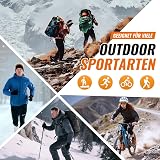 inaWarm Skarpety Merino Unisex, 3 Pary, 50% Wełny, Zimowe, na Wędrówki | Oddychające skarpety termiczne na zimę i wędrów