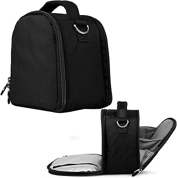 Protective Camera Bag with All-Weather Cover | Padded Shoulder Case for DSLR and Mirrorless Cameras, Fits Camera with Lenses and Flash for Travel and Events