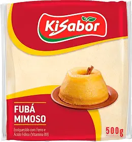 KiSabor Fubá Mimoso Kisabor 500 Gramas