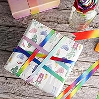 Vista 22 de MEEDEE Cinta de feliz día del padre, decoración del día del padre, caja de regalo, decoración de papel de regalo, cinta fina de satén negro surtido