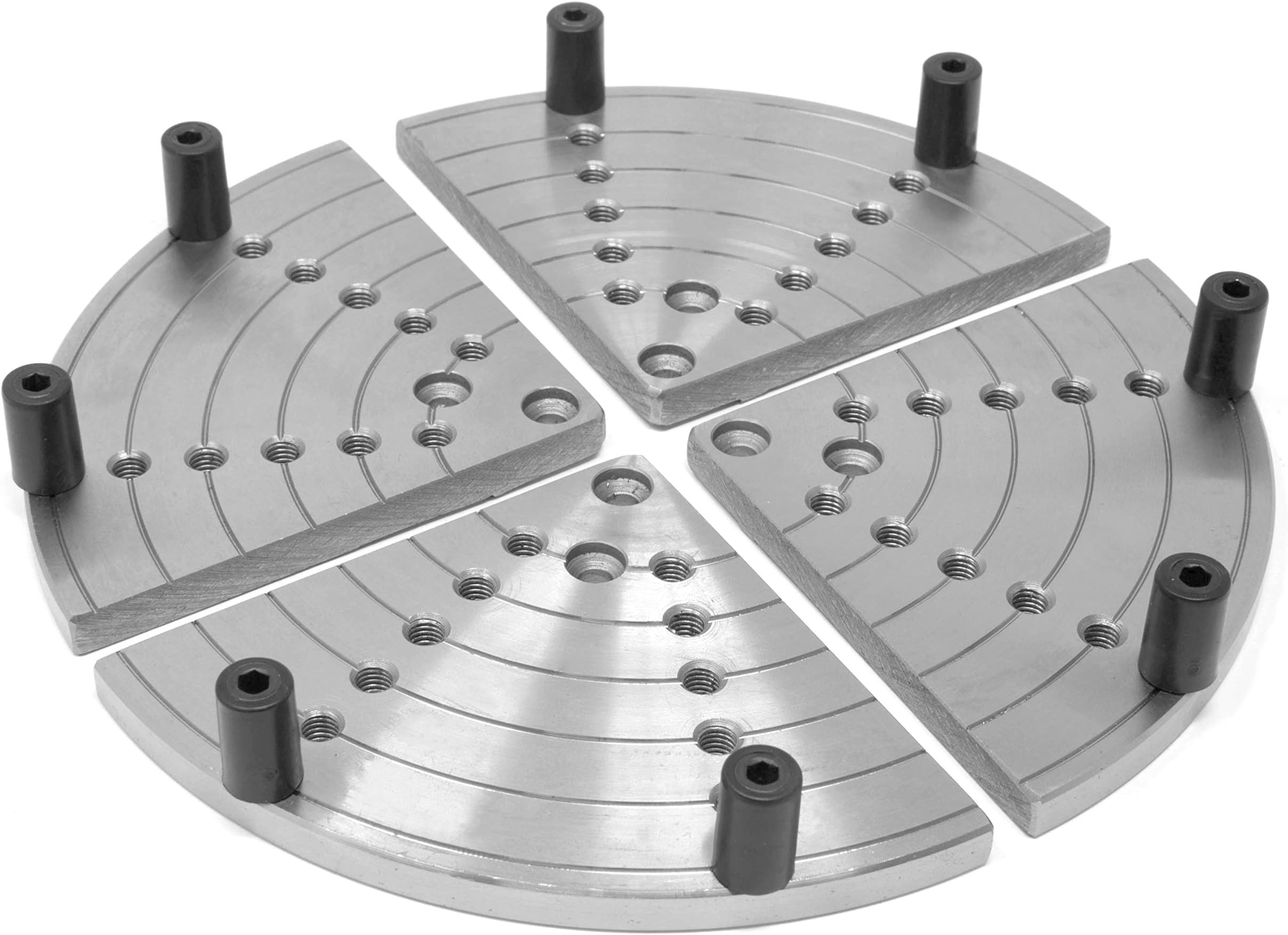 WEN LA432F 8-Inch Flat Lathe Chuck Jaws for Bowl Turning