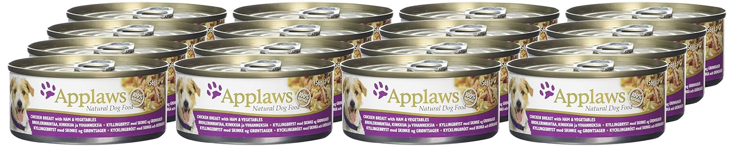 Applaws Dog Tin Chicken Breast with Ham and Vegetables
