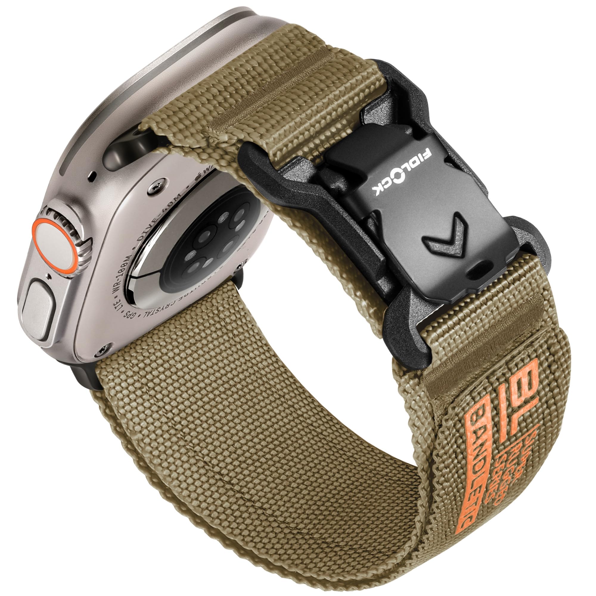 Bandletic Cinturino Compatibile con Apple Watch Ultra 3 2 1 | 49mm 45mm 46mm 44mm 42mm Cinturini Sportivi in Nylon con Fibbia Magnetica per iWatch Series SE3 11 10 9 8 7 6 5 4 3 2 1