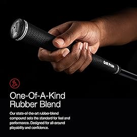 Golf Pride Tour Velvet Golf Grip - Durable Rubber Grip for Clubs - Features Anti-Slip Technology with Textured Surface - Standard - 8 Pack