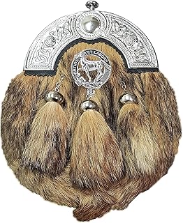 Cochrane Scottish Clan Crest Badge Dress Fur Sporran