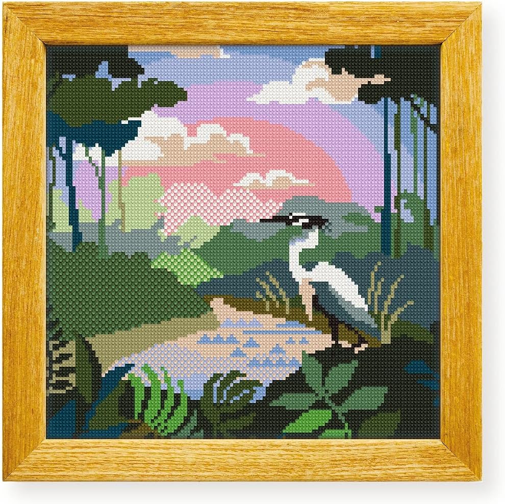 Awesome Pattern Studio Everglades National Park DS1111, Diamond Painting Kit, Diamond Art Kits for Adults, Full Drill 5D Diamond Dots Kits. All Items Included.