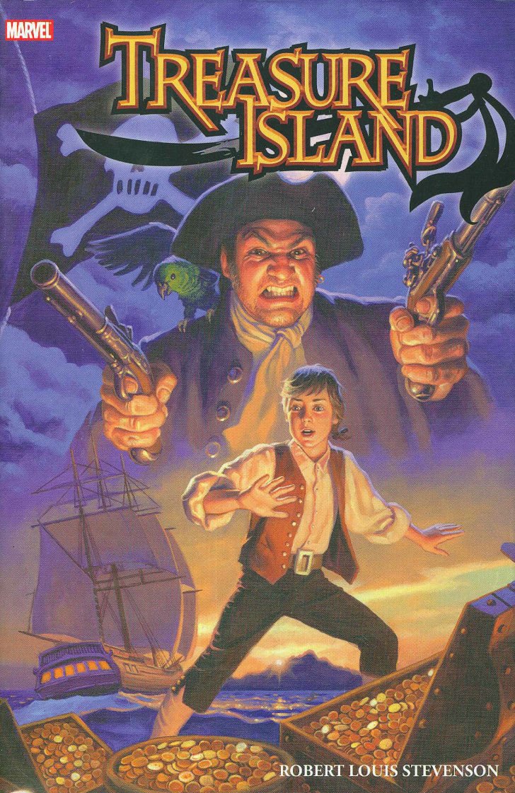 Treasure Island (Marvel Illustrated)      Hardcover – January 1, 2008