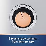 Oster 2 Slice Toaster, Metropolitan Collection with Rose Gold Accents