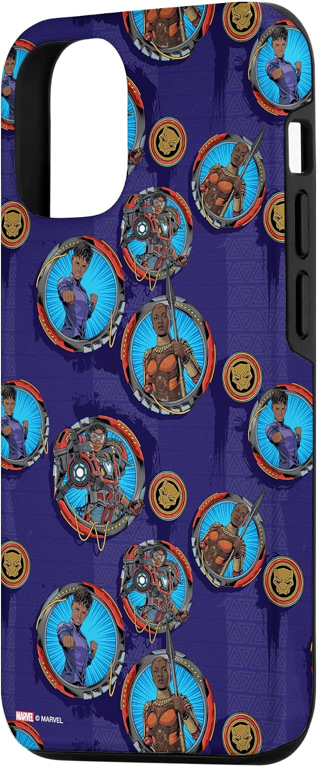 iPhone 15 Marvel Black Panther: Wakanda Forever Okoye Shuri Ironheart Case