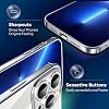 Babilden Apple iPhone 15 Pro Max Kamera Korumalı Şeffaf Silikon Kılıf