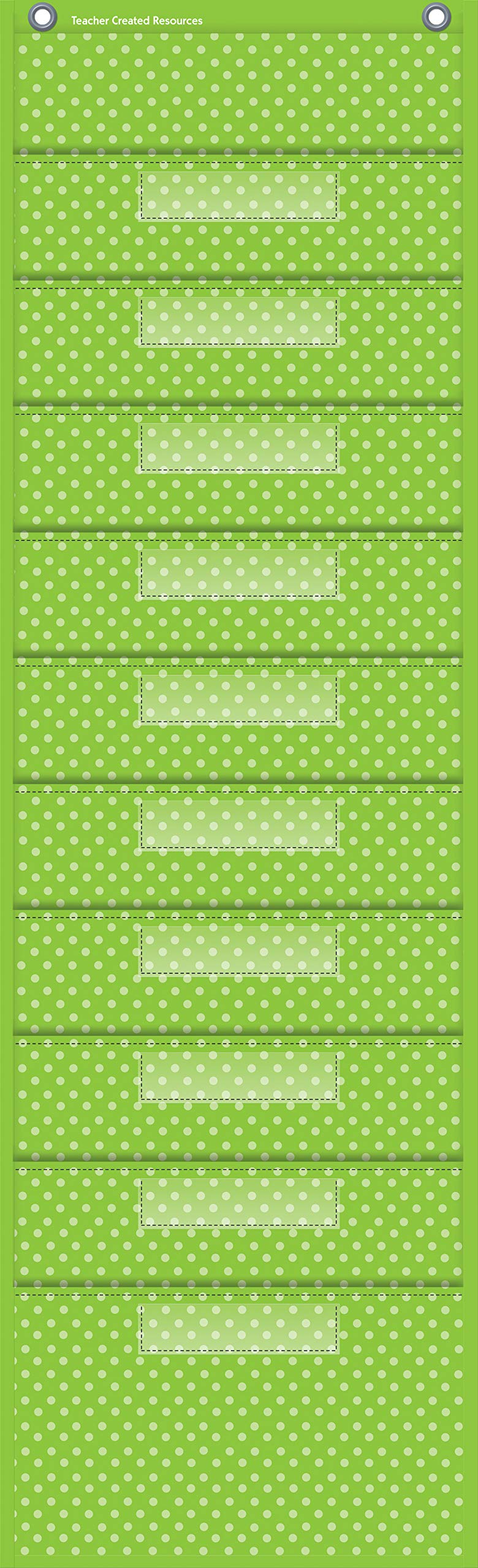 Teacher Created Resources Polka Dot Storage Pocket Chart - Image 2