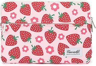 Laptop Sleeve 15 Inch 15 Case and 15.6 Laptop Bag (Strawberry)
