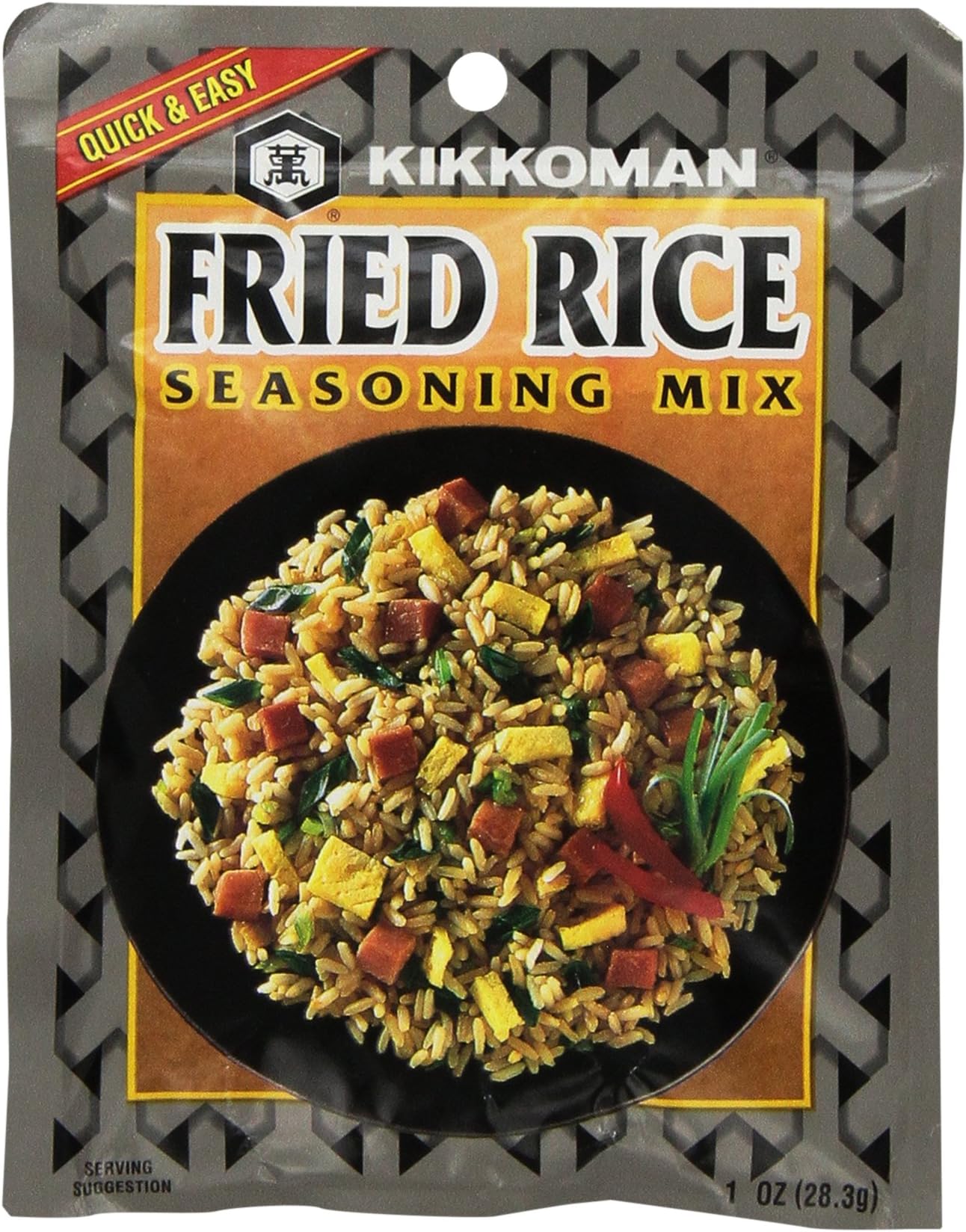 Kikkoman Fried Rice Seasoning Mix (1 oz Packets) 4 Pack