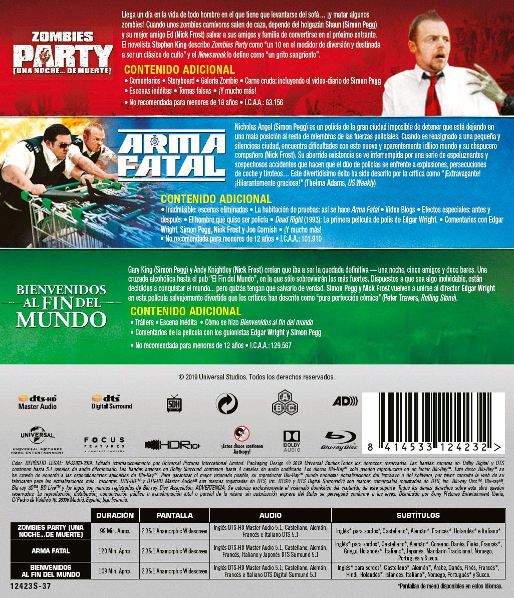 Trilogia cornetto - BD