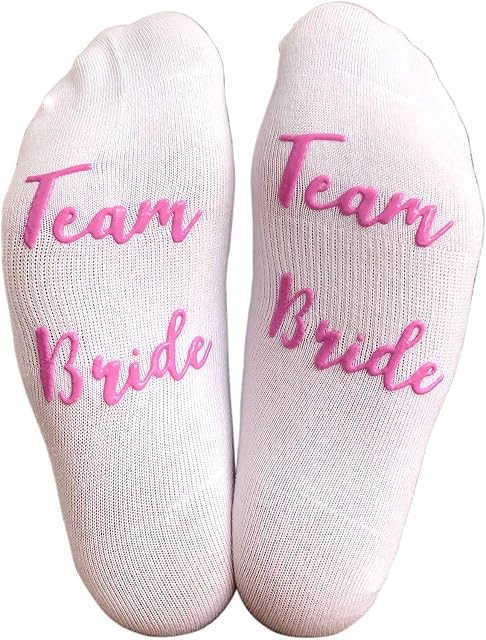 'Team Bride' Cute Socks For