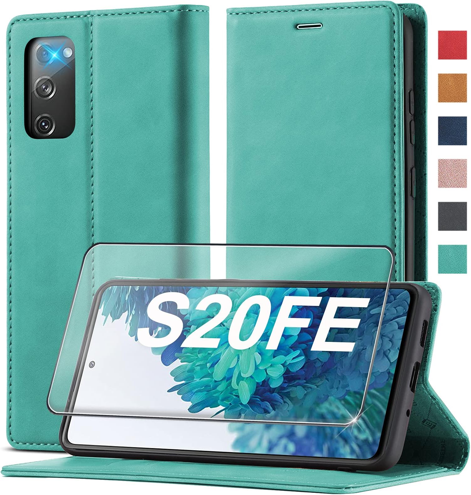 Handytasche Zum Umhängen Samsung S20 Fe 2023 Upgraded S20 FE Handyhülle für Samsung Galaxy S20 FE Hülle Leder