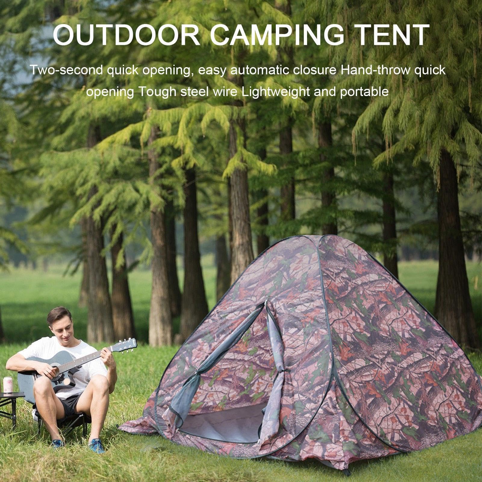 Tienda de campaña para camping, resistente instalación instantánea, toldo