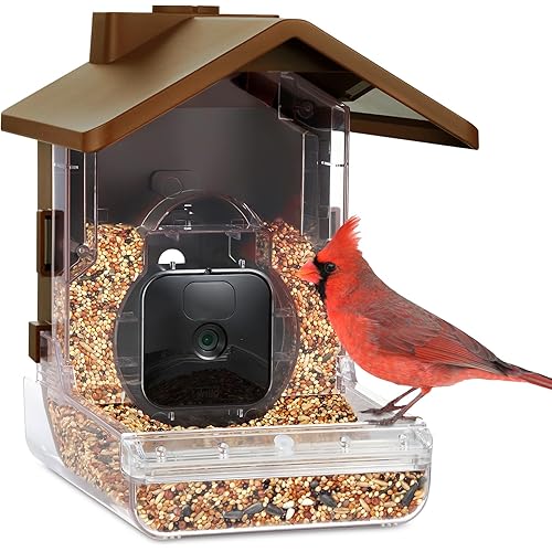 Wasserstein Bird Feeder Camera Case Compatible with Blink, Wyze & Ring Security Cameras Including Blink Outdoor 4, Wyze Cam OG & Ring Stick Up Camera (Camera NOT Included)