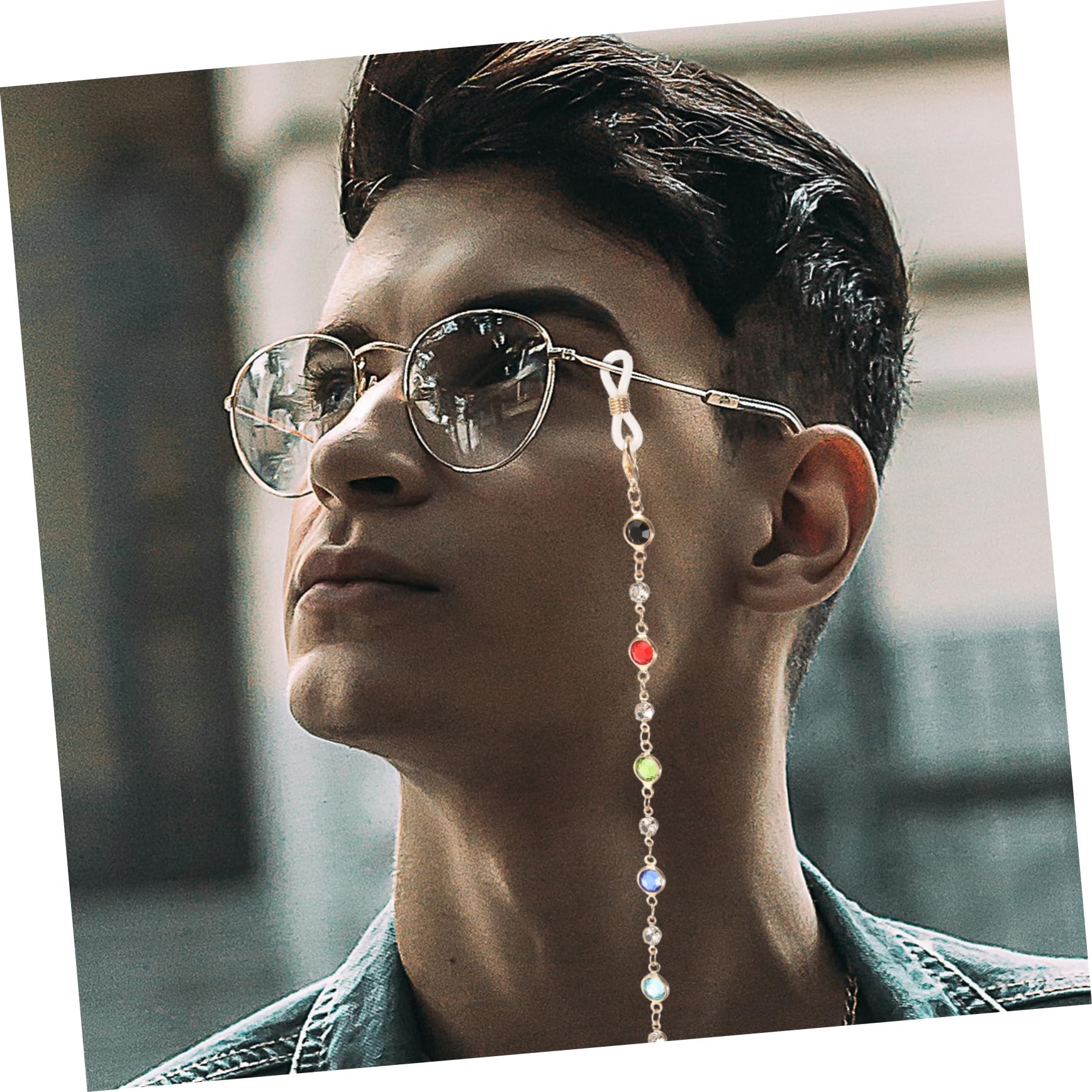 20piezas Cadena De Gafas De Mujer Cuentas De Elegante y Versátil Como Collar Para Gafas De Sol y Accesorios De Moda Para Ocasiones Especiales