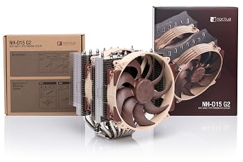 Recommended Standard Version (Brown) for Noctua NH-D15 G2, Dual Tower Processor Cooler, AMD AM5 and Intel LGA1851 / LGA1700