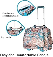 Amazon.com: Olympia U.S.A. Deluxe Lightweight Rolling Overnighter