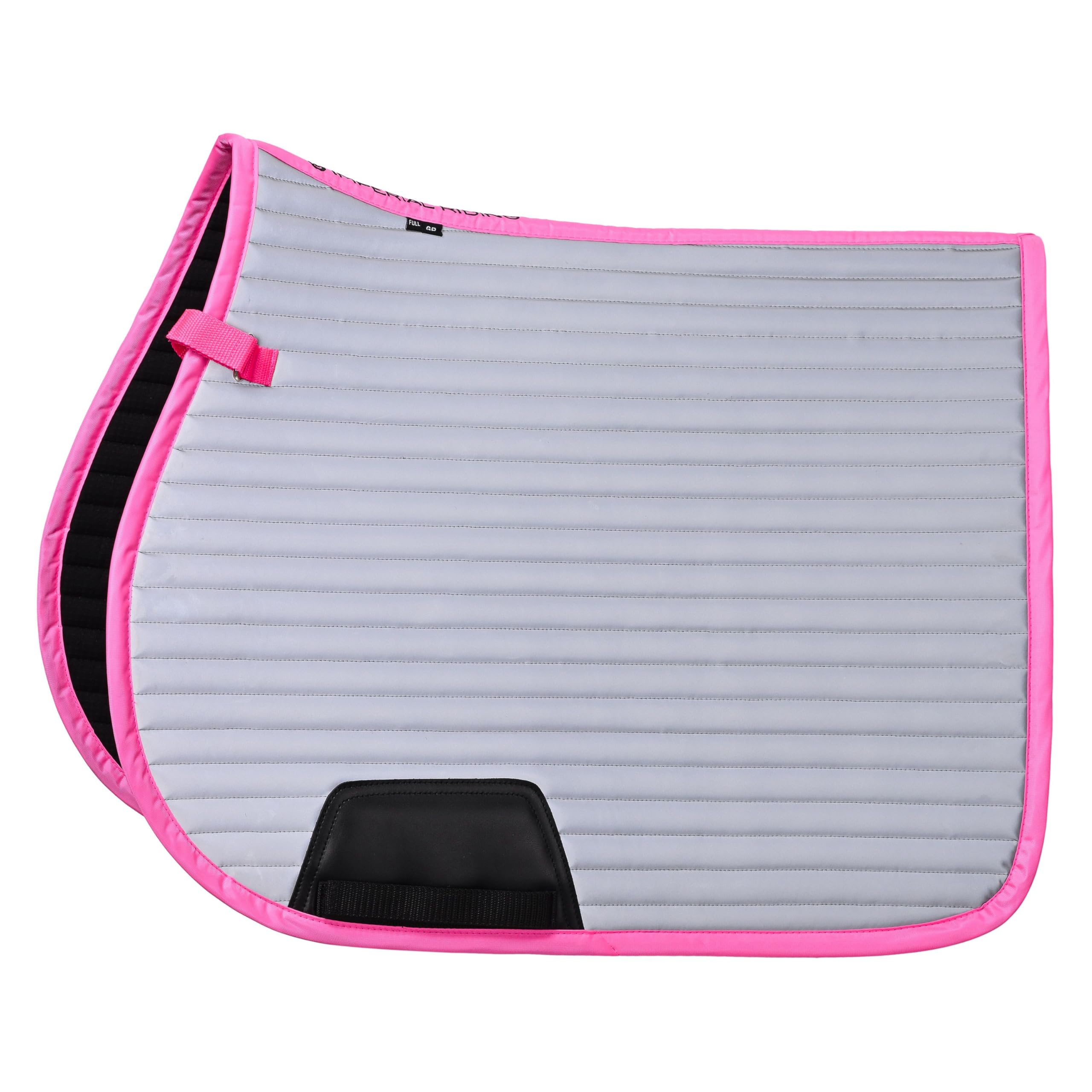 Imperial Riding IRH Reflective GP Saddle Cloth, Reflective Versatility Saddle Cloth with PU Reinforcement, Pink, Cob