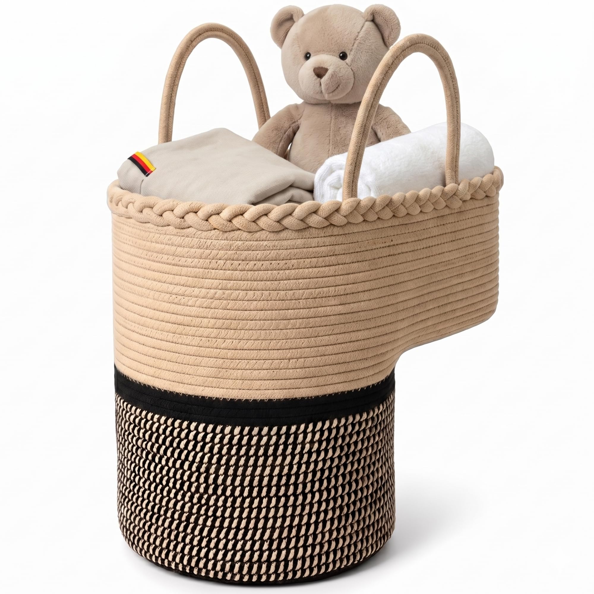Treppenkorb Stufenkorb | Treppentasche aus 100% Baumwolle | stair basket