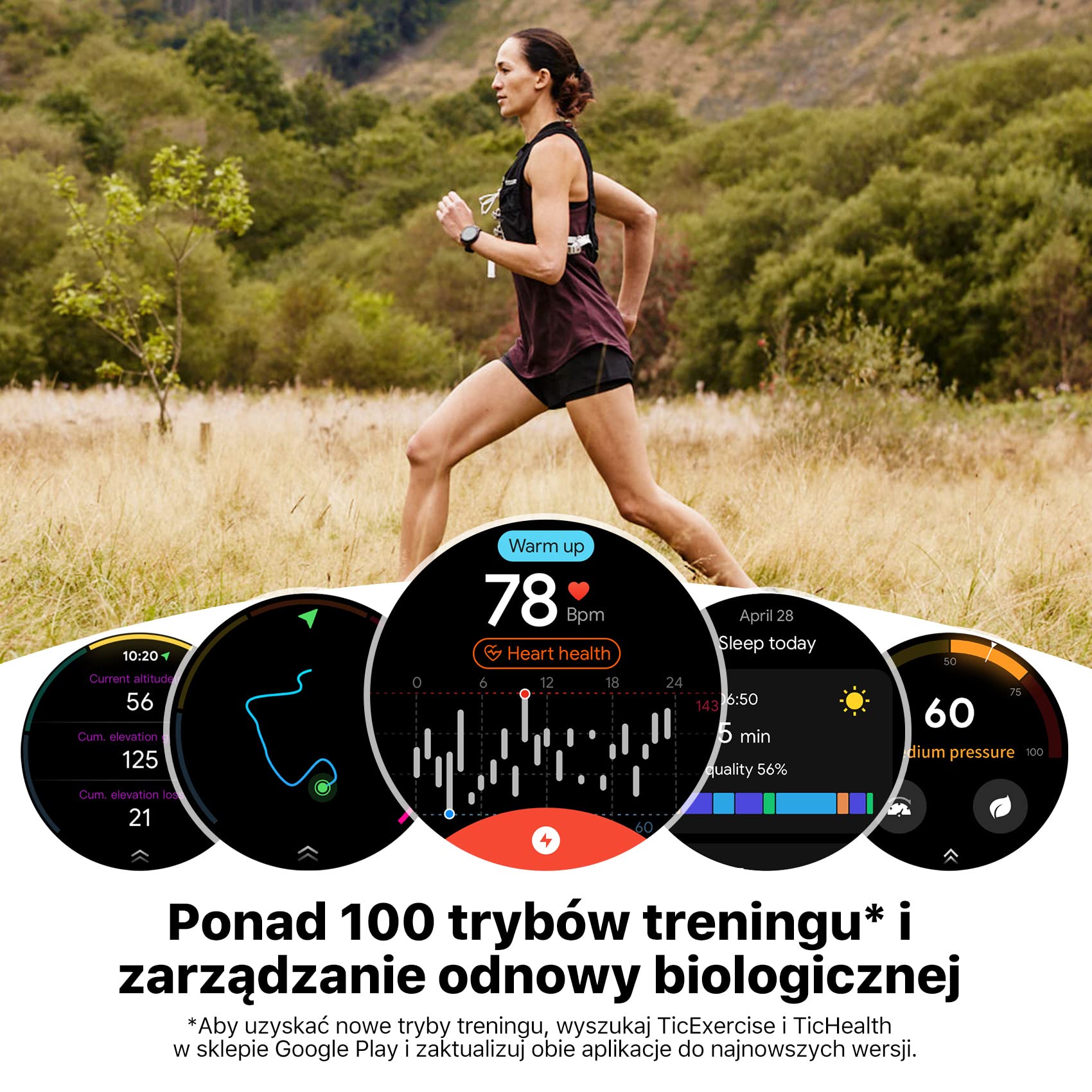 TicWatch Pro 3 Ultra 4G/LTE Smartwatch Połączenie komórkowe dla Orange eSIM Qualcomm SDW4100 i Mobvoi Dual Processor System Wear OS Smart Watch dla mężczyzn Tlen we krwi IHB Wykrywanie AFiB Ocena