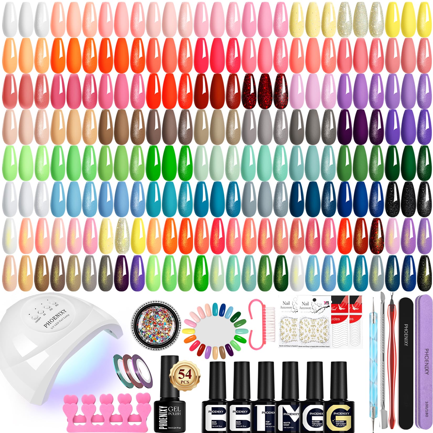 PHOENIXY Gel Nail Polish Set