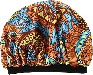 STAHAD Touca De Cetim Noite Touca De Banho Touca De Banho De Seda Chapéus Da Moda La Chapéus Para Envoltórios De Cabeça Para Touca De Cabelo De Secagem Rápida Touca De