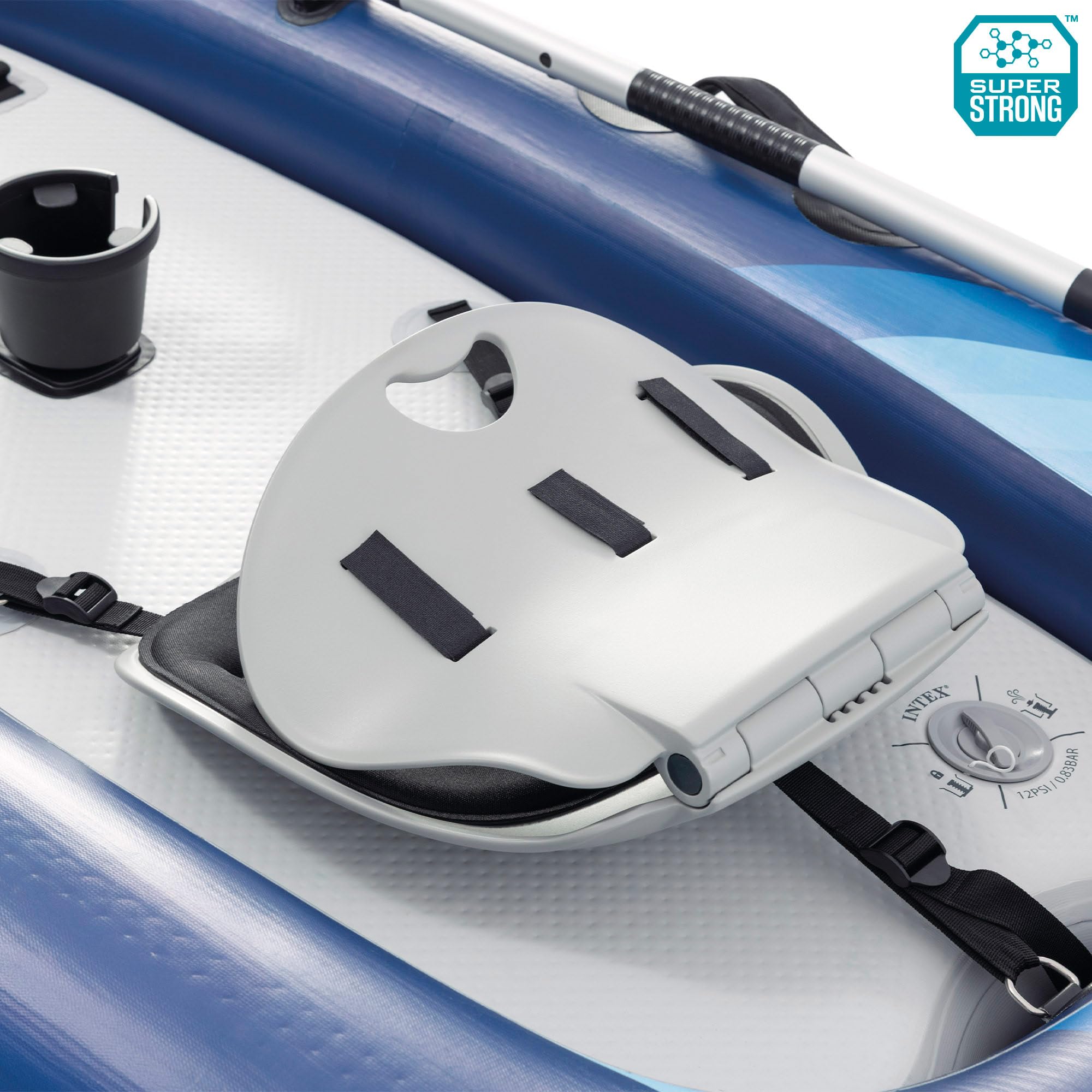 Intex Dakota Quest 68245NP Kayak seduto (gonfiato, 320 x 89 x 20 cm)