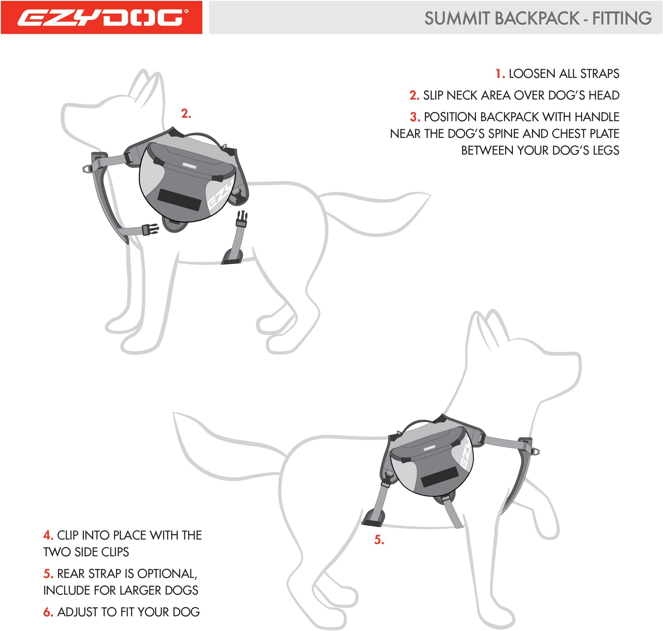 ezydog summit backpack