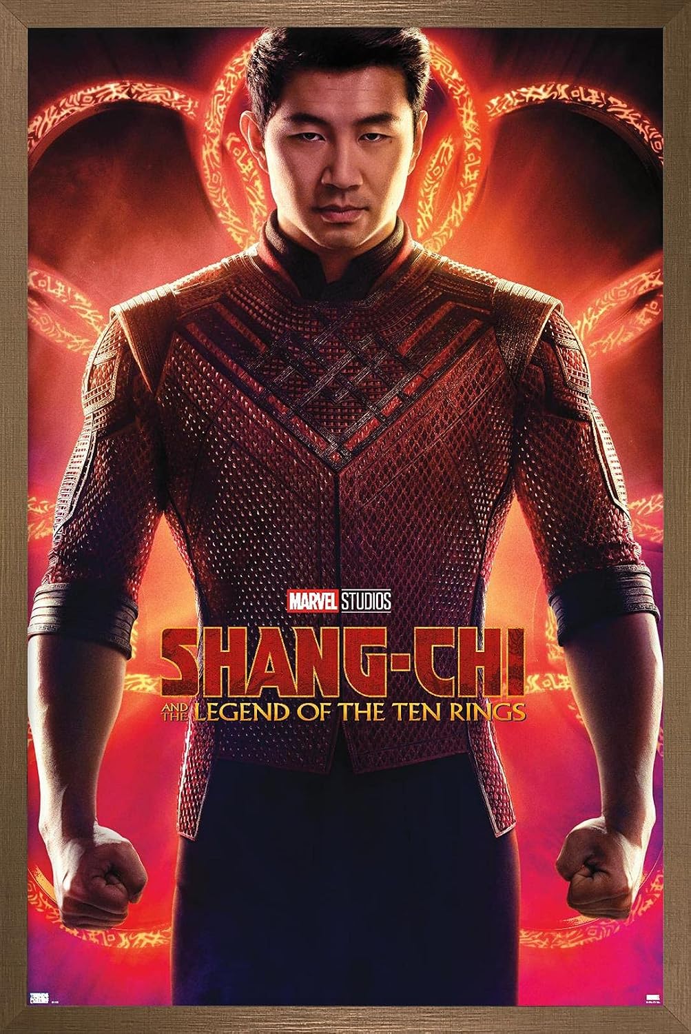 Marvel Shang-Chi and the Legend of the Ten Rings - Teaser Wall Poster, 34L" x 22.4W", Premium Unframed Version