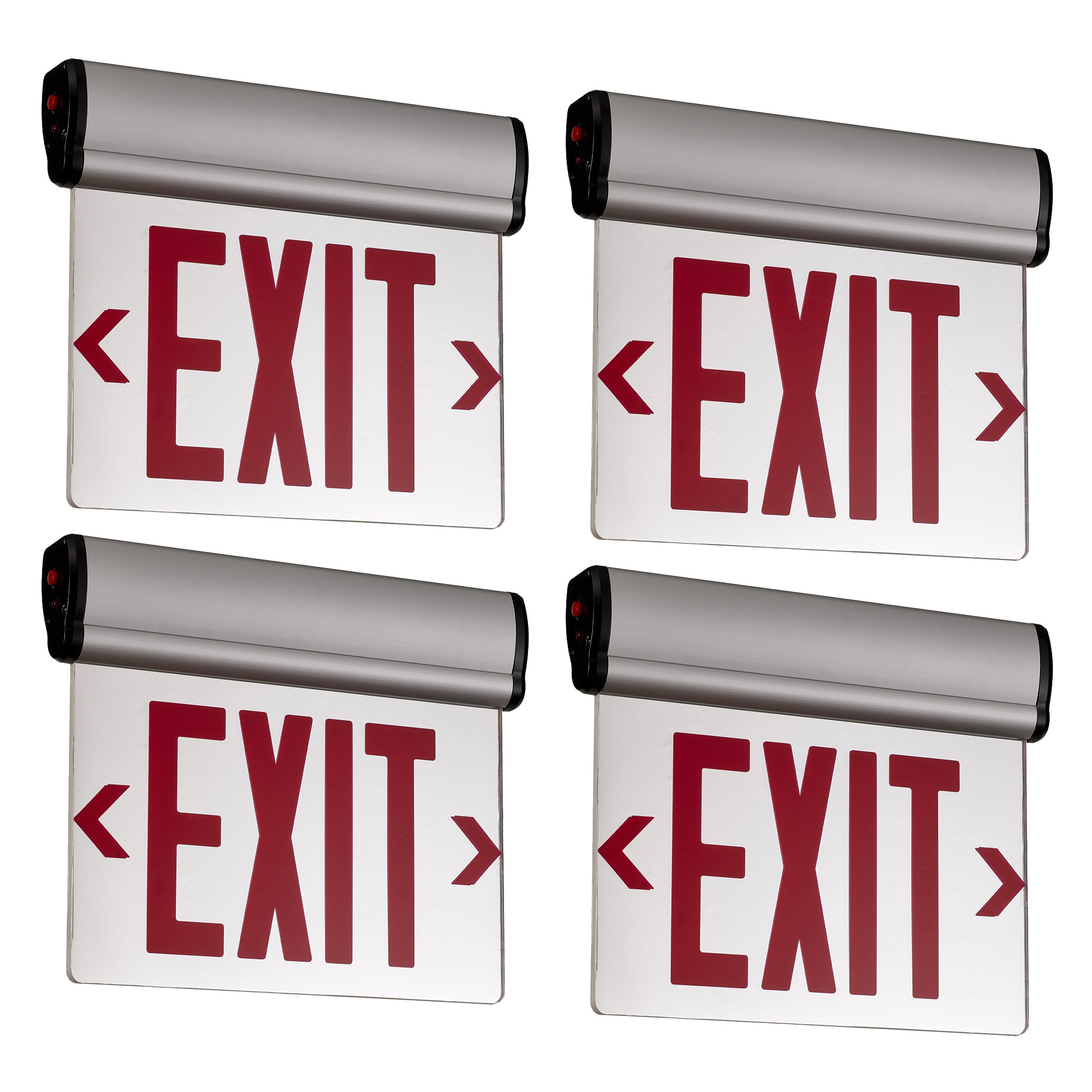 Snapklik.com : TANLUX Red Exit Signs For Business, Double Sides LED ...