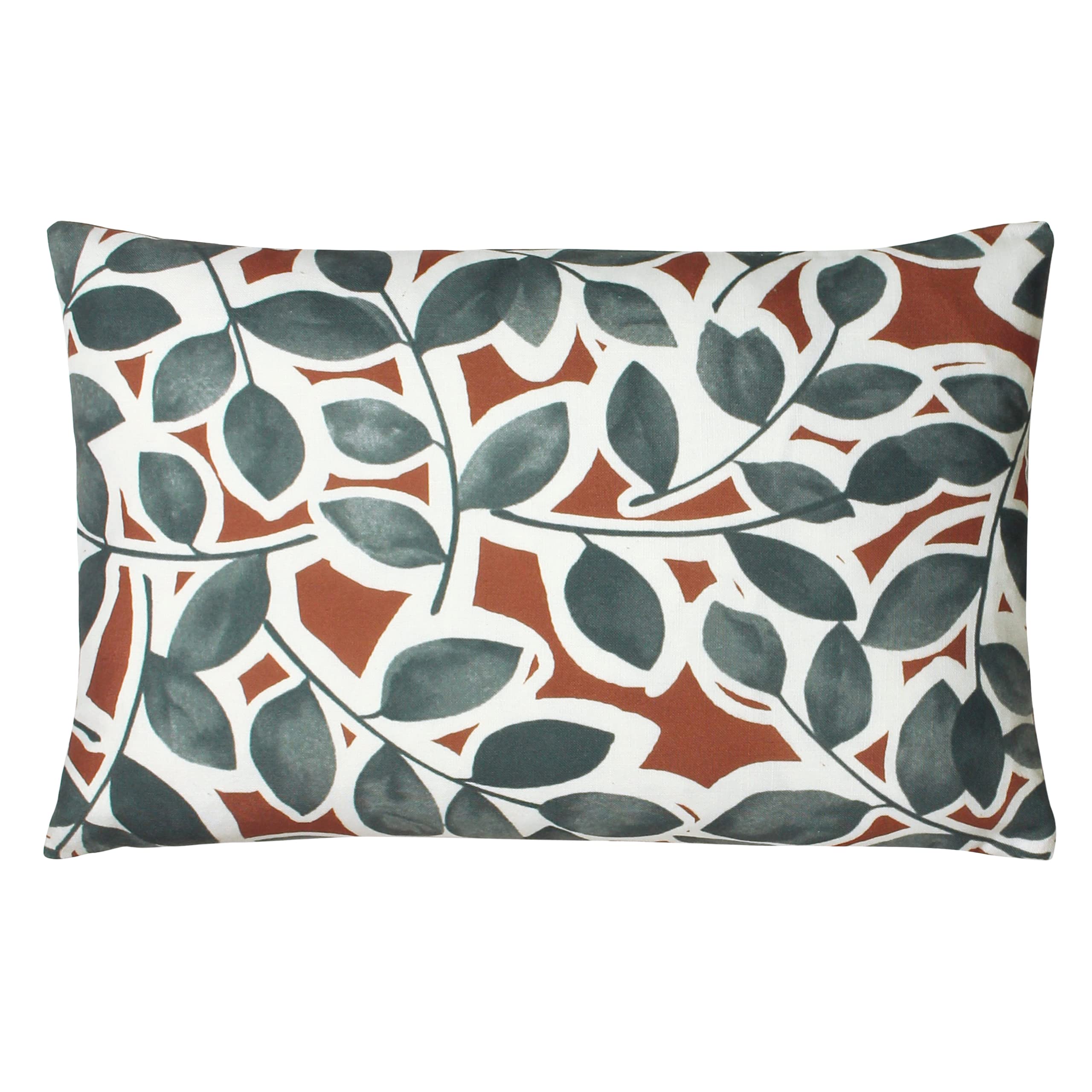 Paoletti Willow Botanical Feather Filled Cushion from B&Q