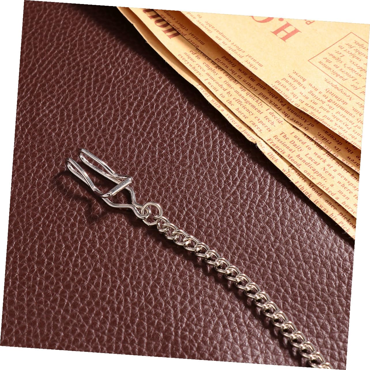 Mechanische Taschenuhr aus Legierung, Silber, Durchbrochen im Vintage Stil