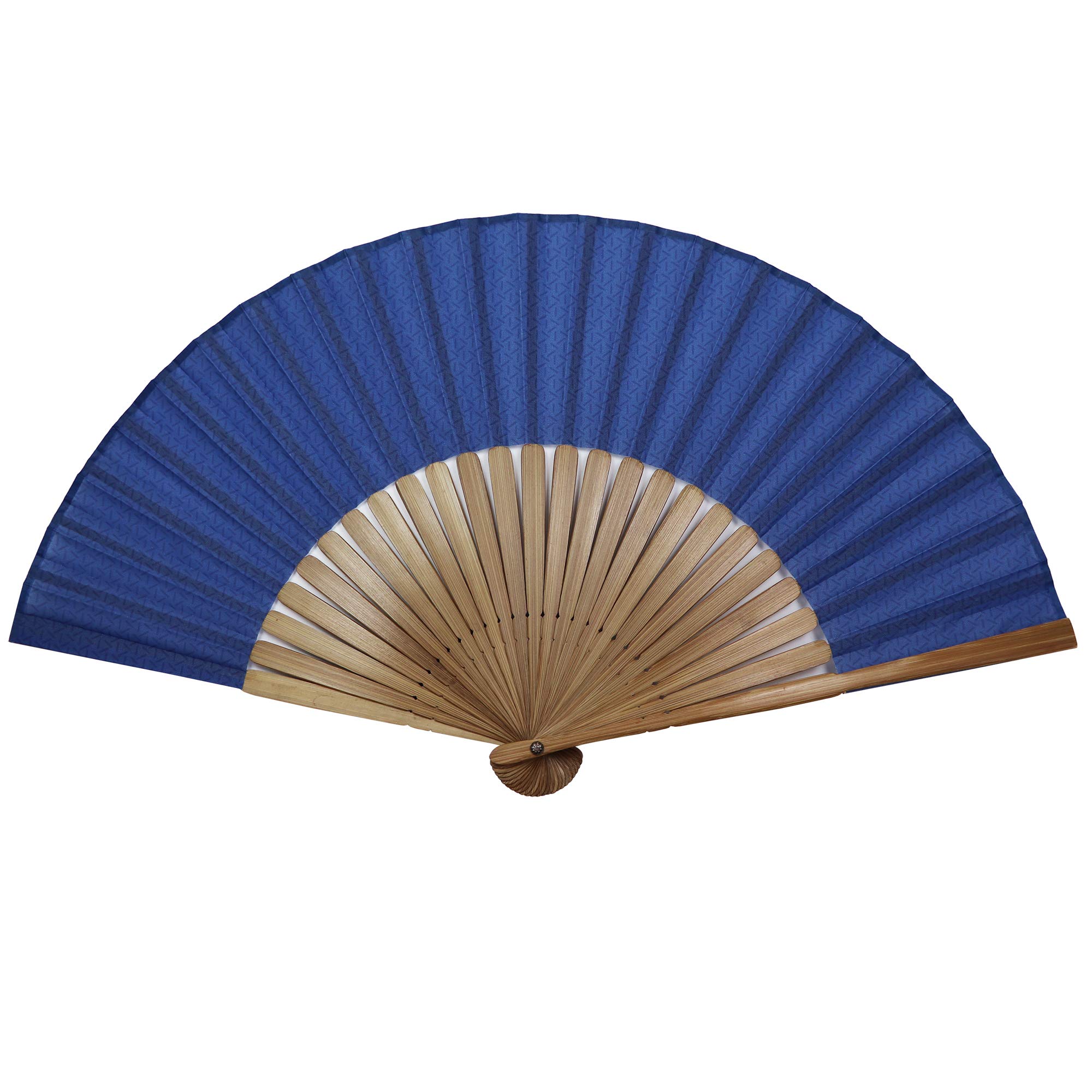 Osaka Choseido Mountain Folding Fan, Navy