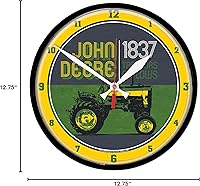 Vista 2 de John Deere Reloj Redondo TRACTORSIDE