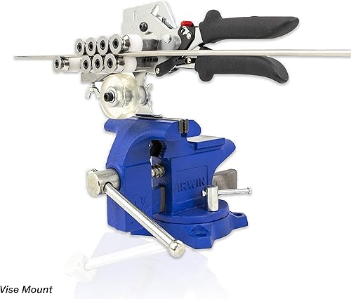 Miniatura 3 de Tool Guy Republic Enderezadora de tubería ajustable para línea de freno y combustible, tubo de 3/16" - 1/4" de diámetro