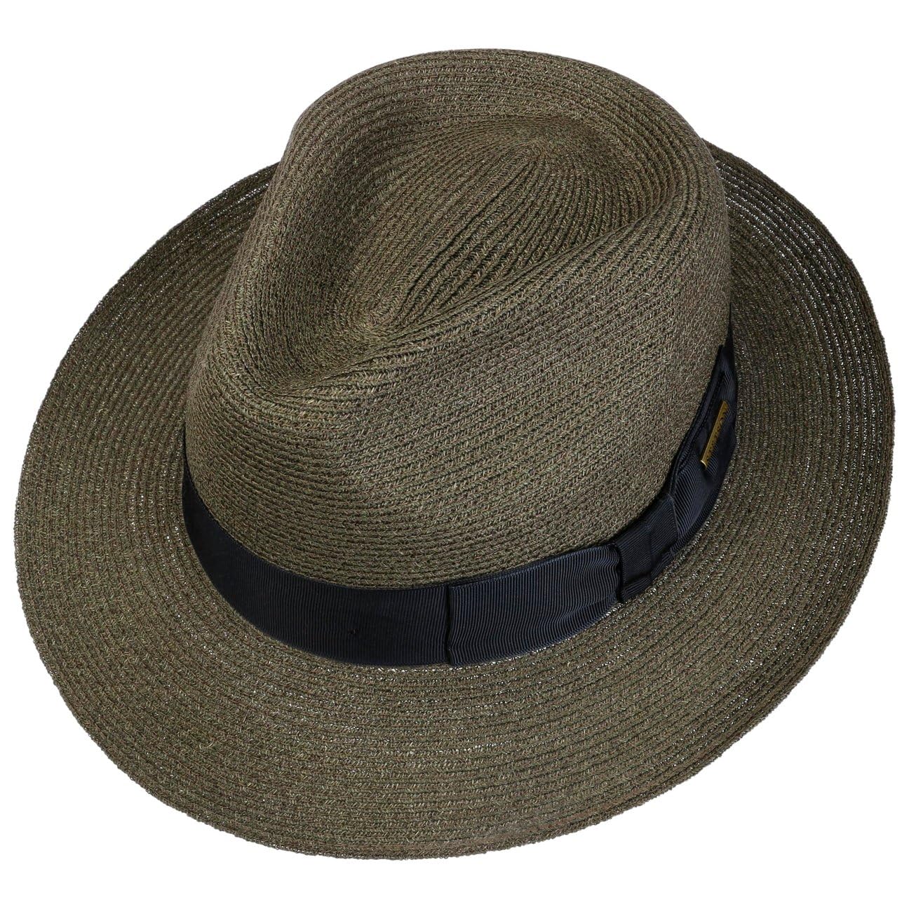 Stetson Kendrick Fedora Cappello in Canapa Prodotto in Italia Unisex Primavera Estate