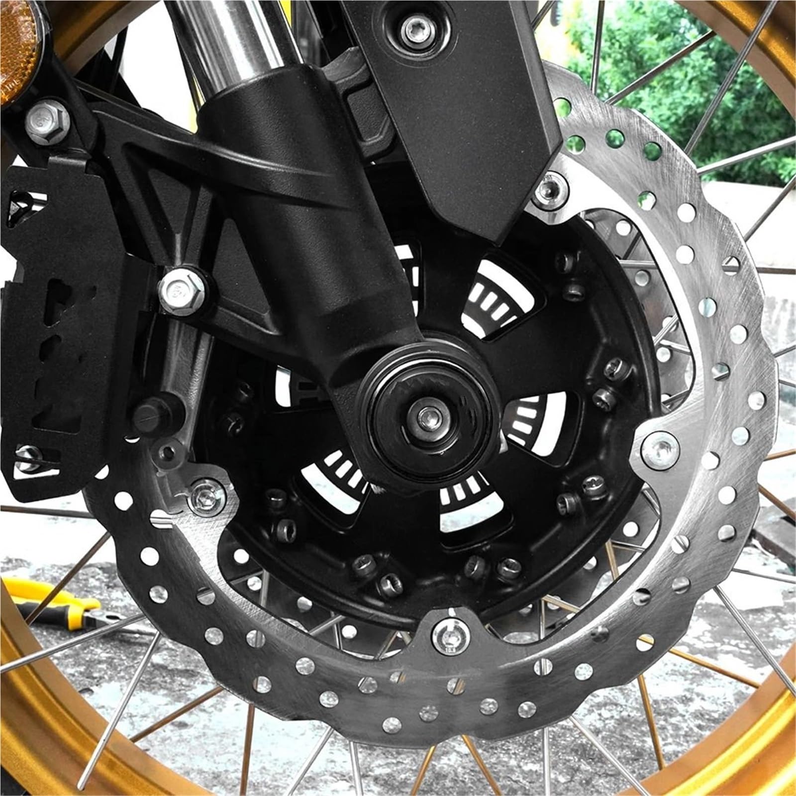 ochraniacze widelca motocyklowego Pasuje do Royal Enfield Himalayan 450 ADV 2024 2025 2026 przednia oś motocykla widelec Crash Pad Protector suwak