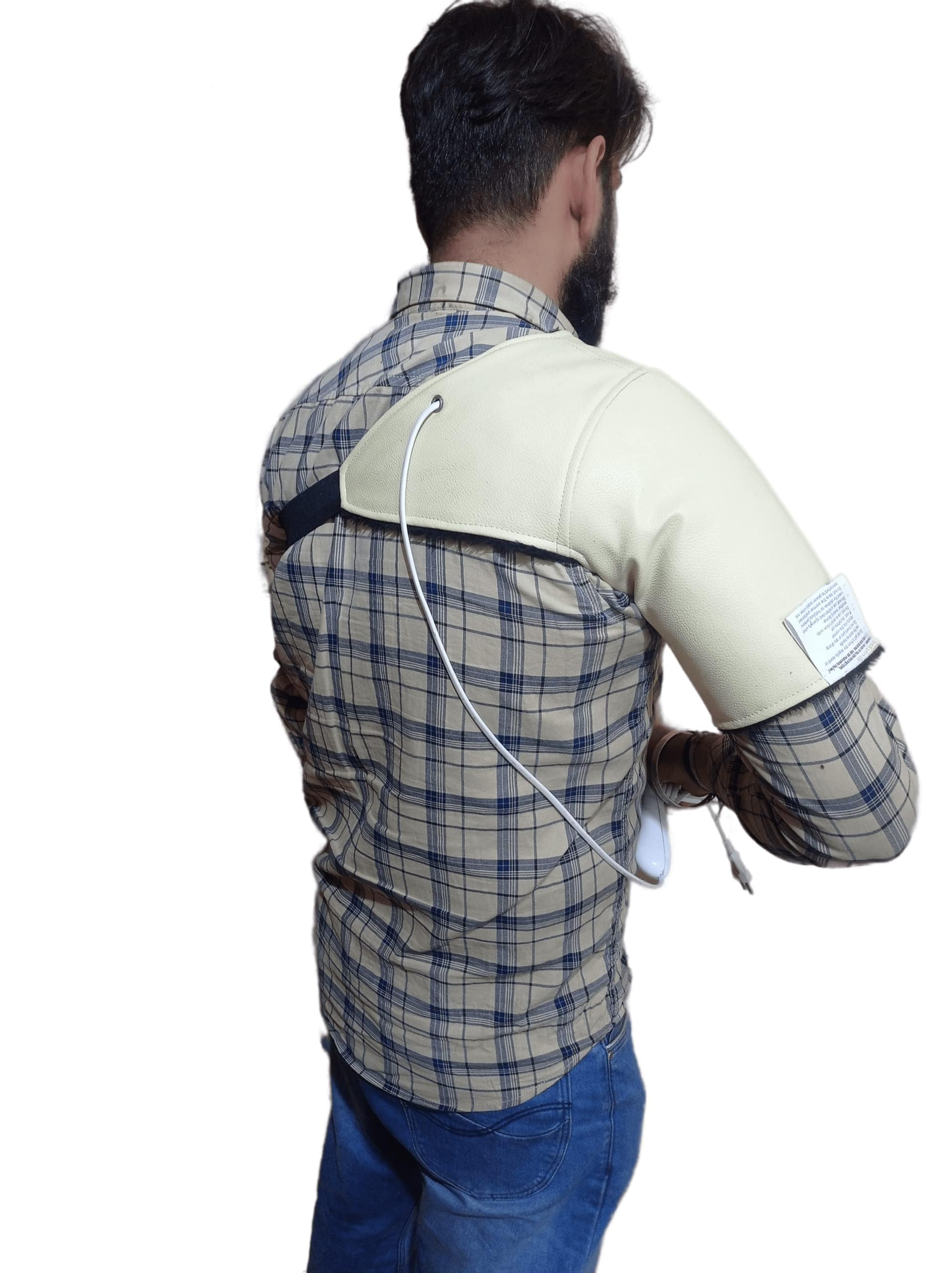 Odessey Products Heating Shoulder Support Belt | Shoulder pain relief products for men & women | Shoulder Brace with heat therapy for Frozen shoulder, Rotator cuff injuries and Arthiritis