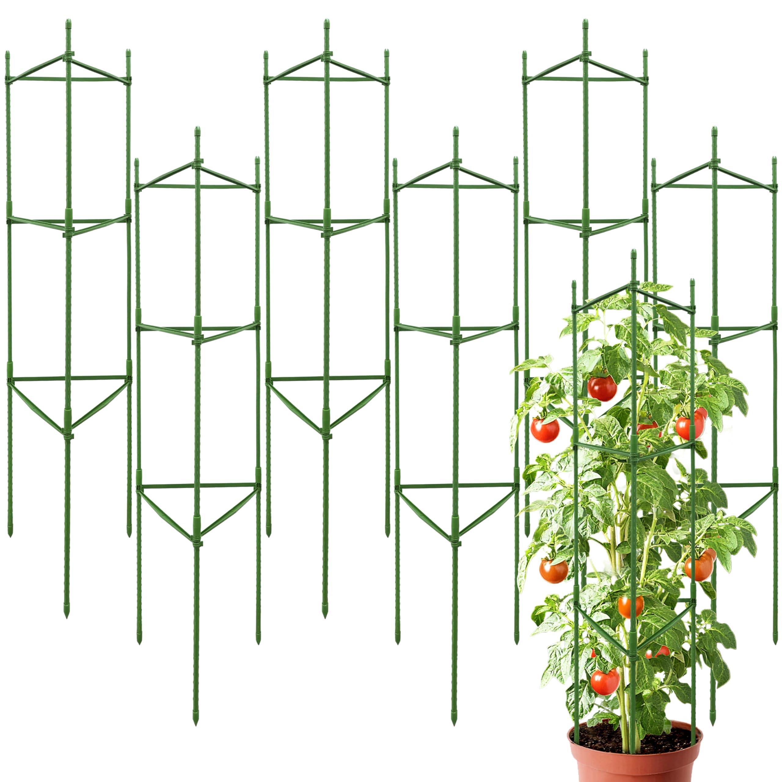 SORANGEUN Triangle 6-Pack Tomato Cages