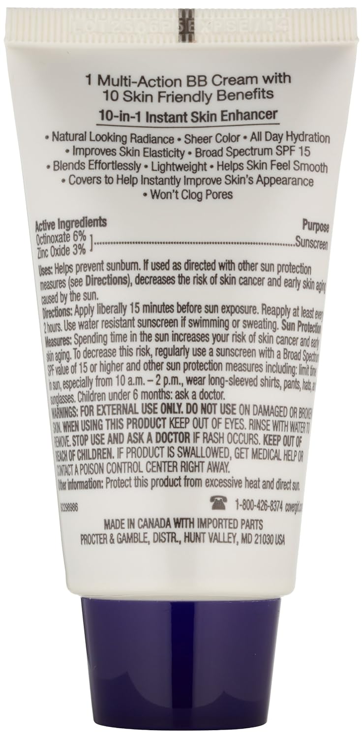CoverGirl Smoothers SPF 15 Tinted Moisturizer, Medium To Dark 815, 1.35-Ounce Packages (Pack of 2)