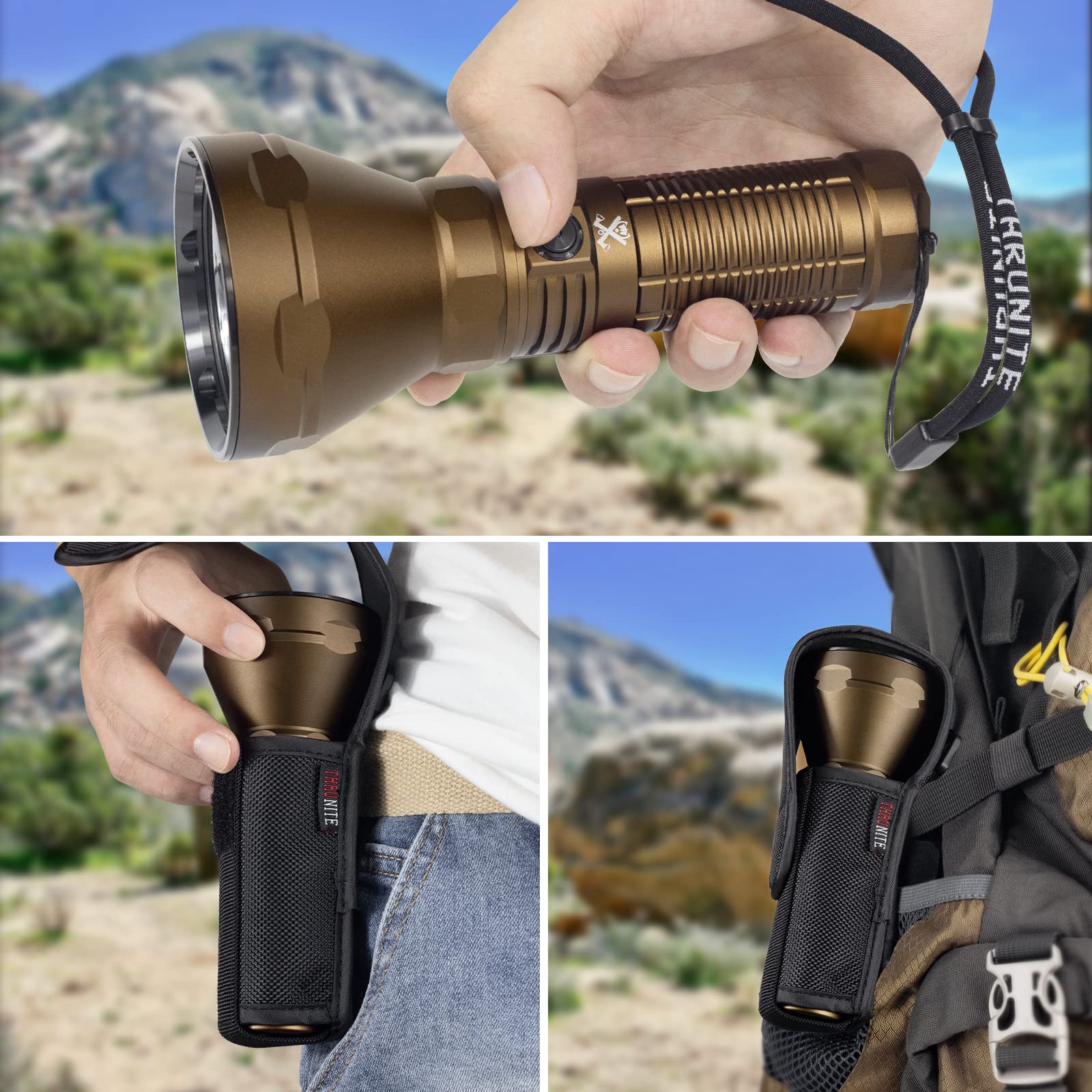 ThruNite Catapult Pro Flashlight Used ThruNite Catapult Pro