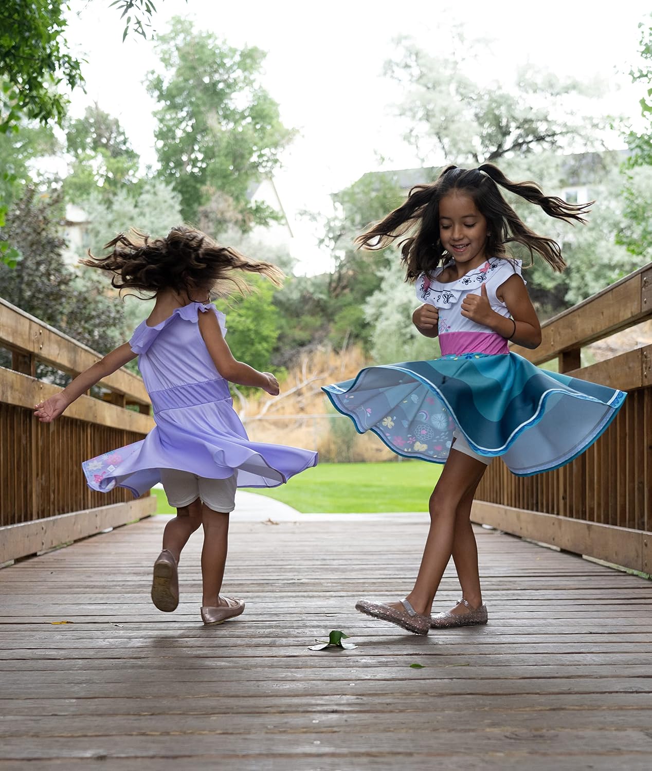 Little Adventures Miracle Princess Twirl Dress - Machine Washable Girls Child Pretend Play and Party Outfit with No Glitter