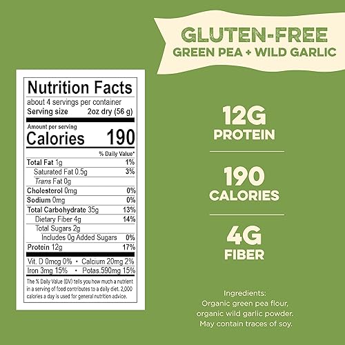 Vista 30 de Al Dente Pasta a base de plantas, lentejas rojas + batata – orgánica, sin gluten, sin OMG, vegana, fideos ricos en proteínas. Deliciosa y versátil.