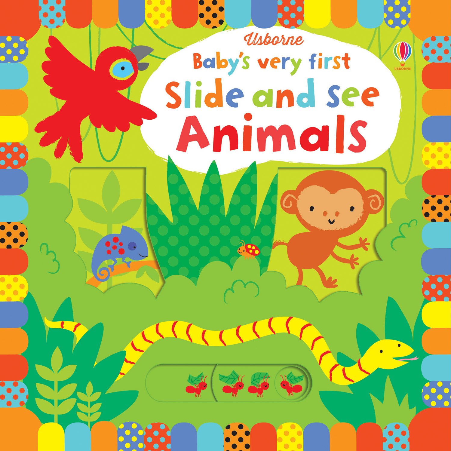 Usborne GB Baby's Very First Slide and See Animals
