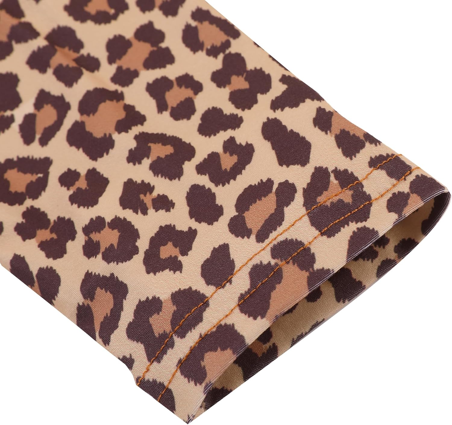 Toddler Girls Leopard Leggings Stretch Printed Pants 2-3T - Image 3