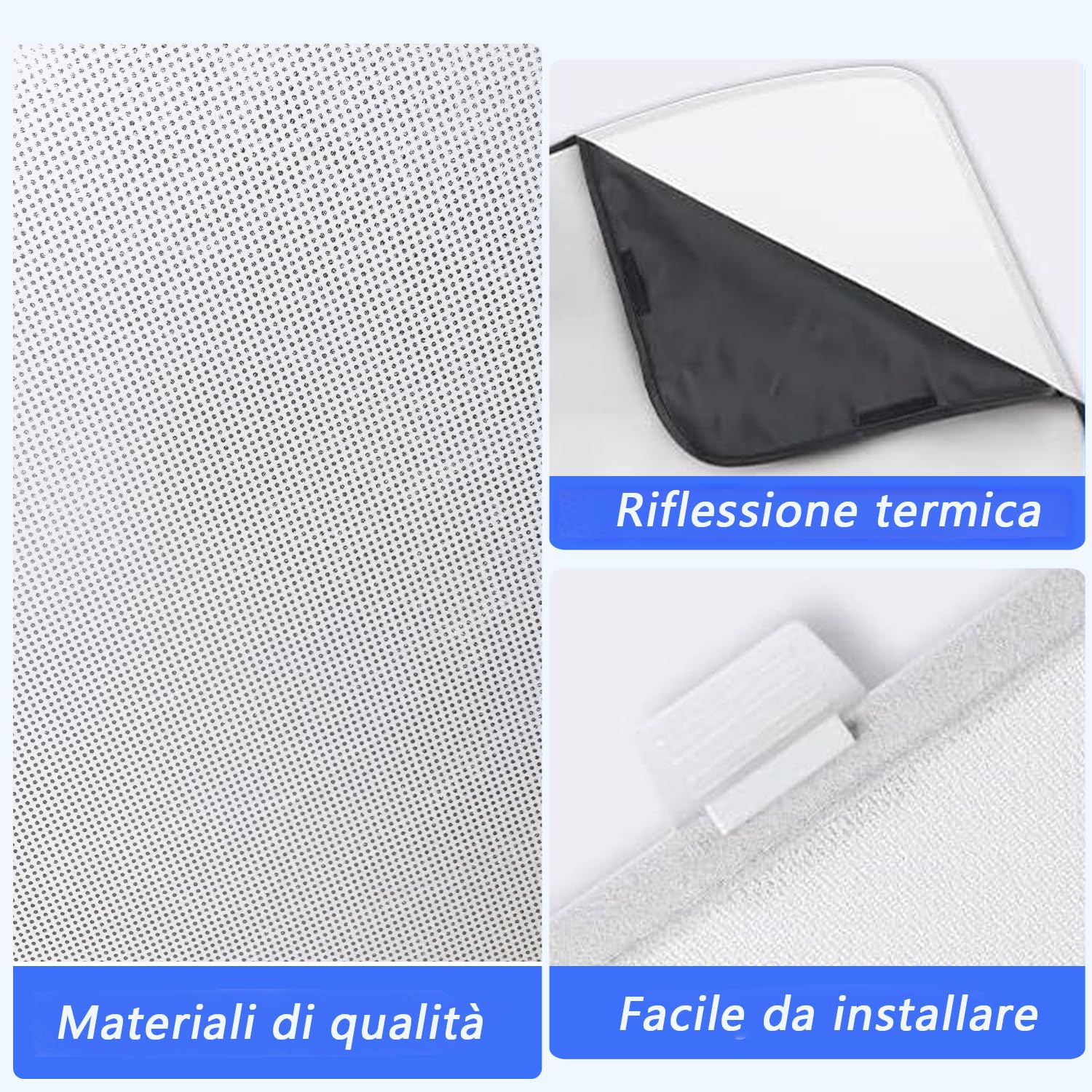 Arcoche Parasole Model Y per Tesla 2024-2020 Isolamento Calore e Protezione UV Tetto in Vetro Accessori Parasole